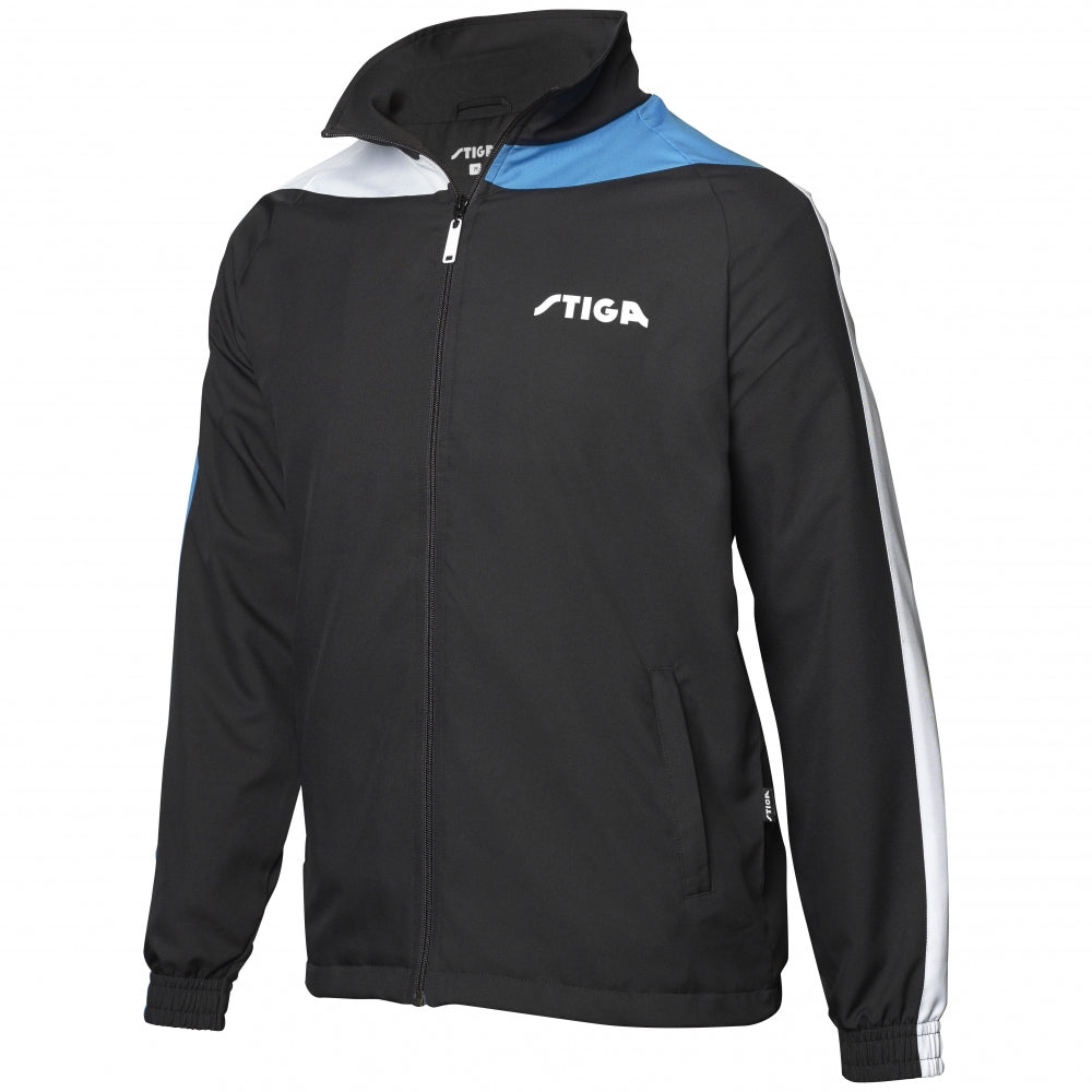 Stiga Jacket Ocean Black/Vivid Blue/White 3XL