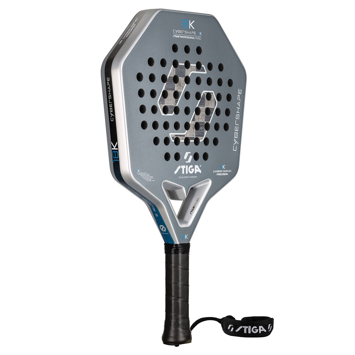Stiga Padel Racket 18K 2 Cybershape