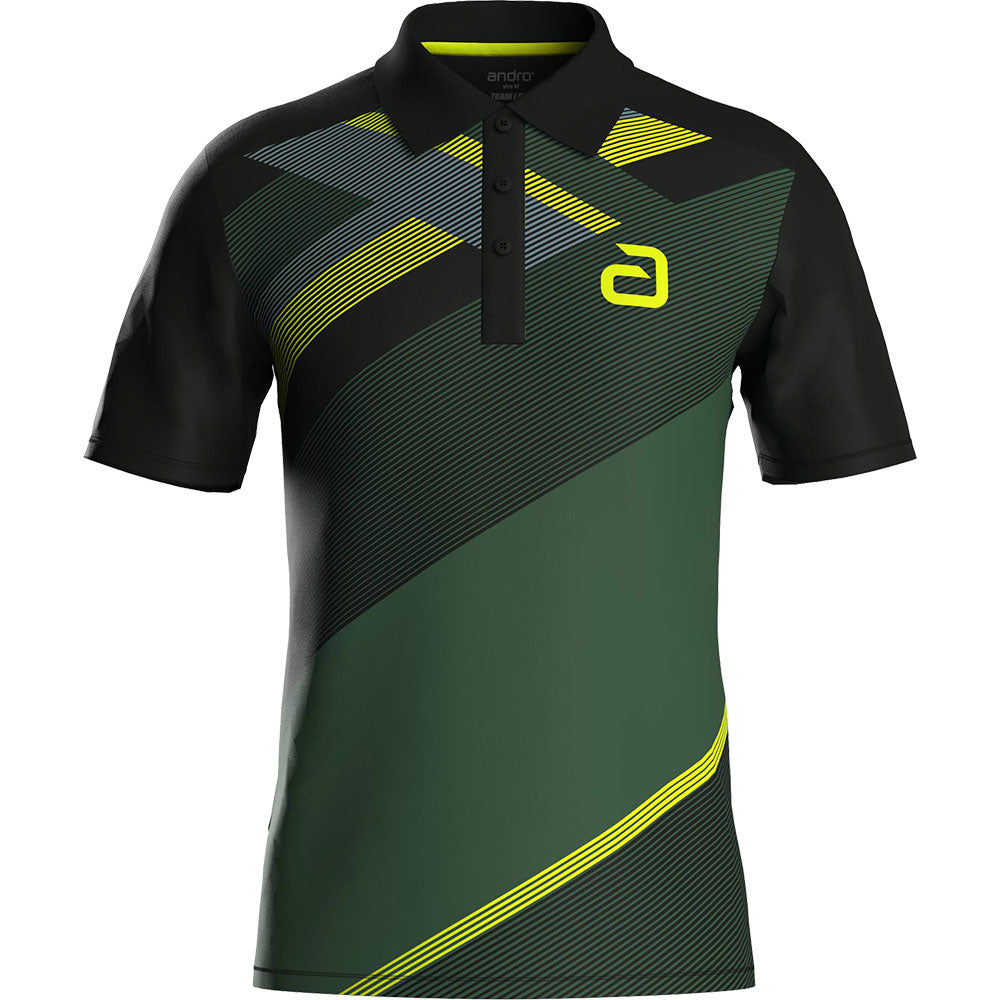 Andro Shirt Ataxa Black/Yellow