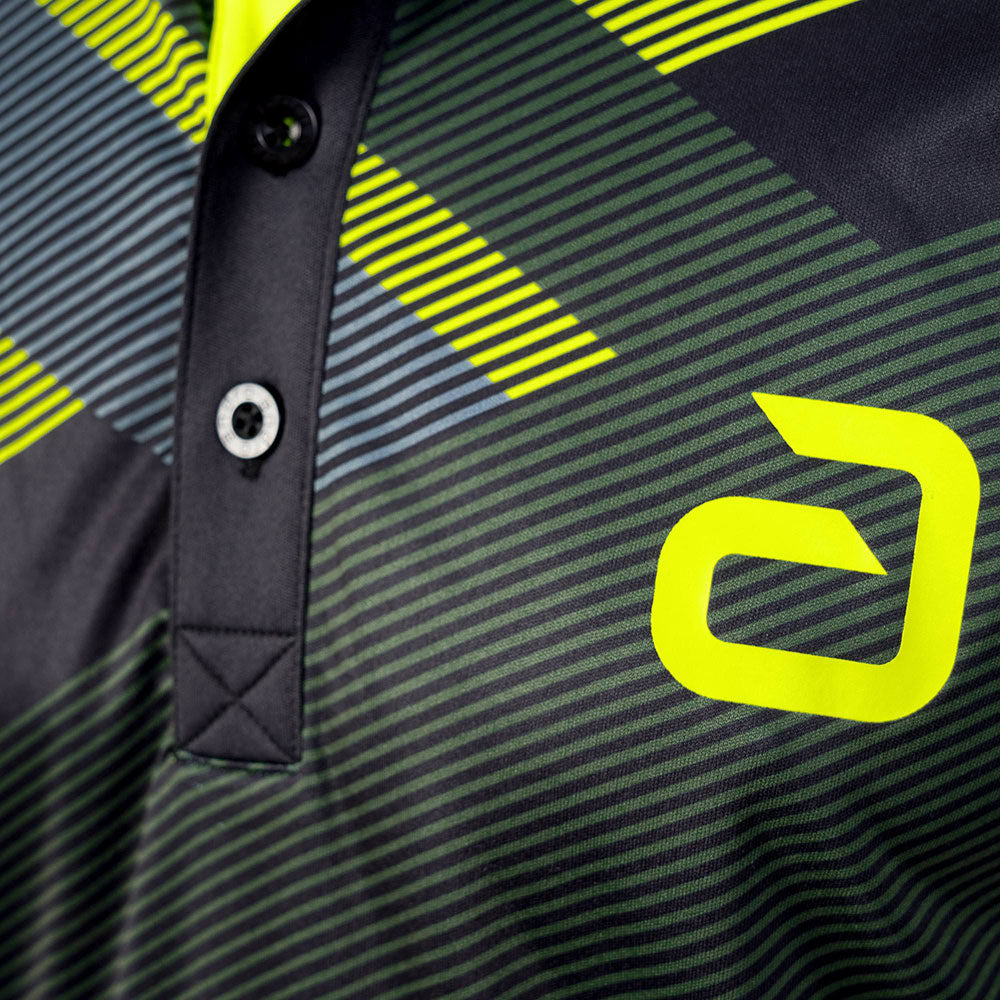 Andro Shirt Ataxa Black/Yellow