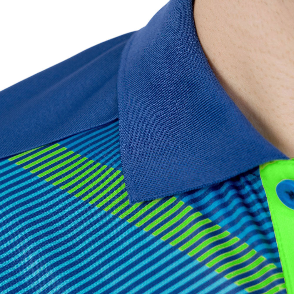 Andro Shirt Ataxa Blue/Green