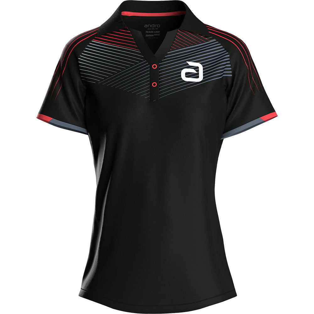 Andro Shirt Avos Women Black/Red