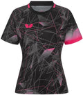 Butterfly Shirt Antei Lady Zwart