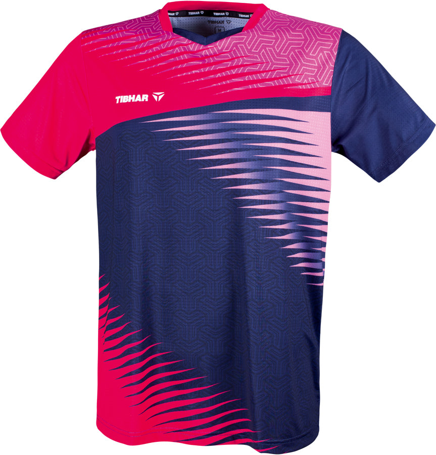 Tibhar T-Shirt Azur Pink/Blue