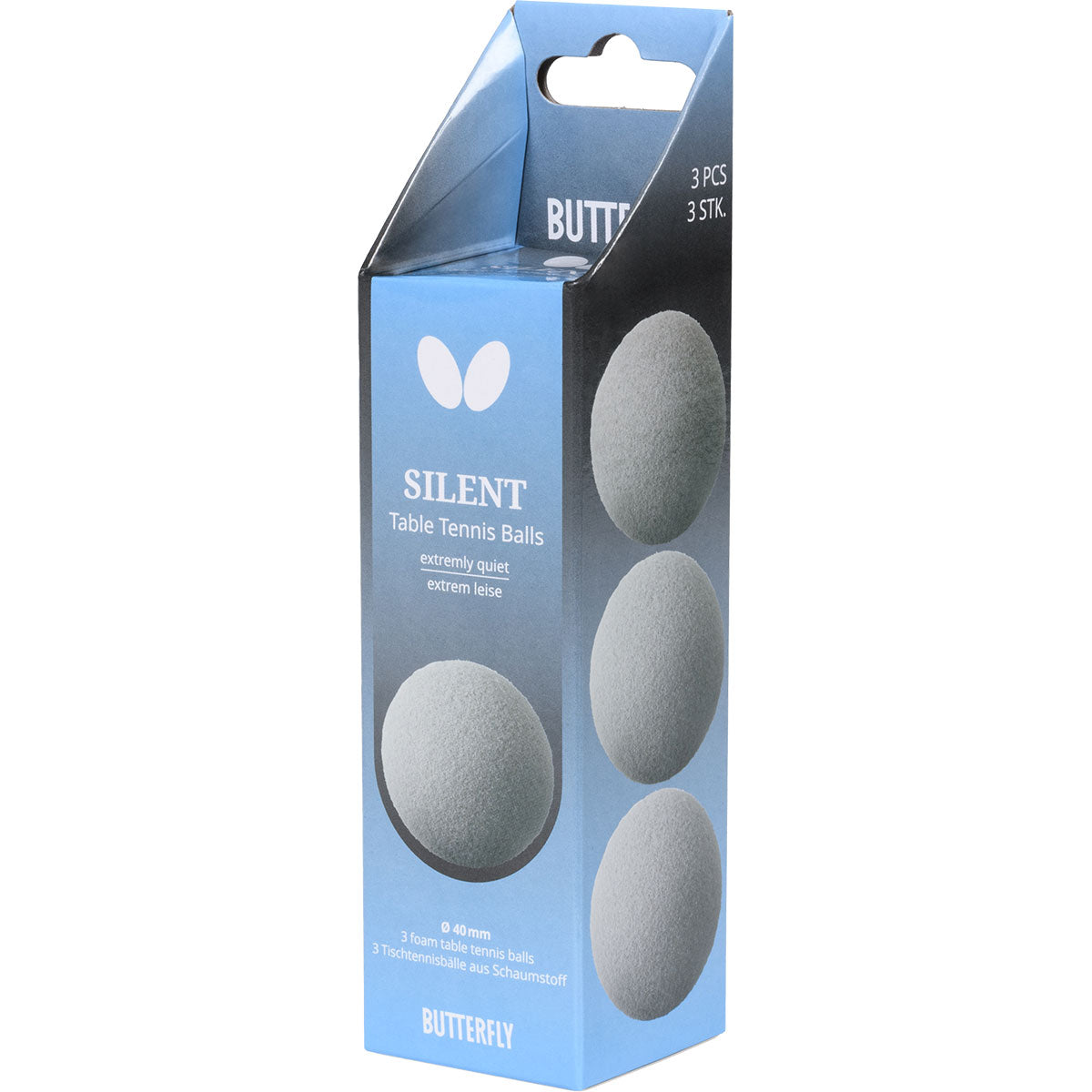 Butterfly Silent Balls - 3 pack