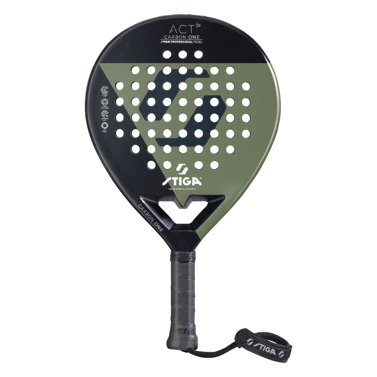 Stiga Padel Racket ACT Black Olive