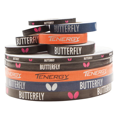 Butterfly Afplakband Logo Zwart/Magenta