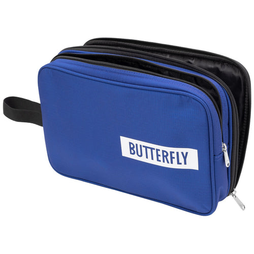 Butterfly Double Case Logo Blauw