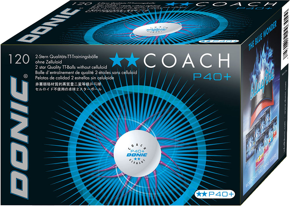 Donic Balls Coach P40+**