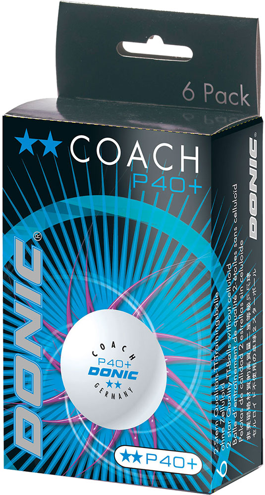 Donic Balls Coach P40+**