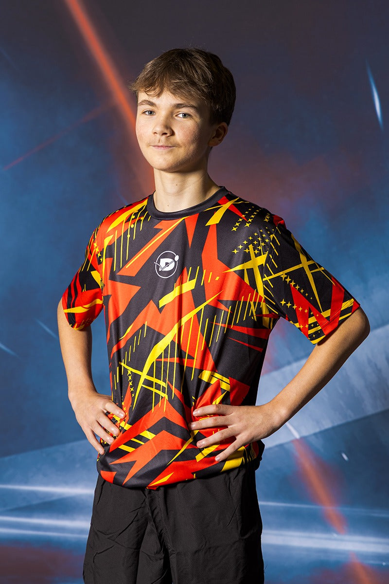 Dandoy T-Shirt Flash Red/Yellow