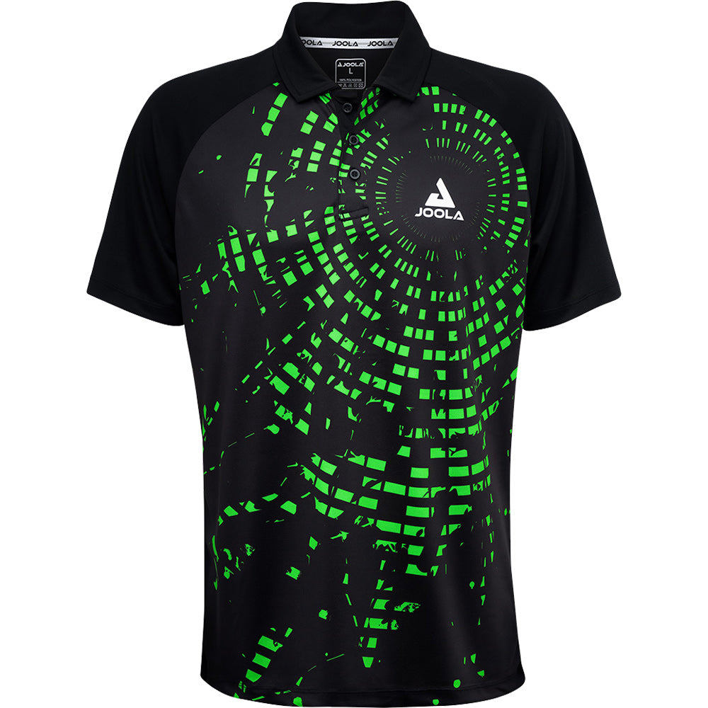 Joola Shirt Centrela Black/Green