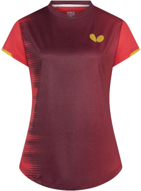 Butterfly Shirt Nagoya Red Lady