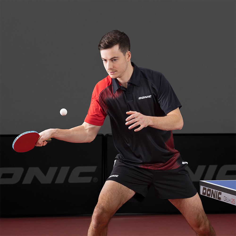Donic Shirt Caliber Black/Red