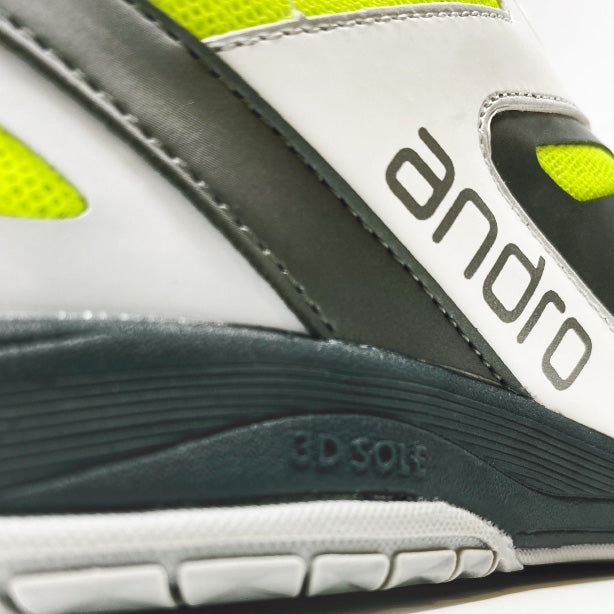Andro Shoes Cross Step 2 Black/Lime