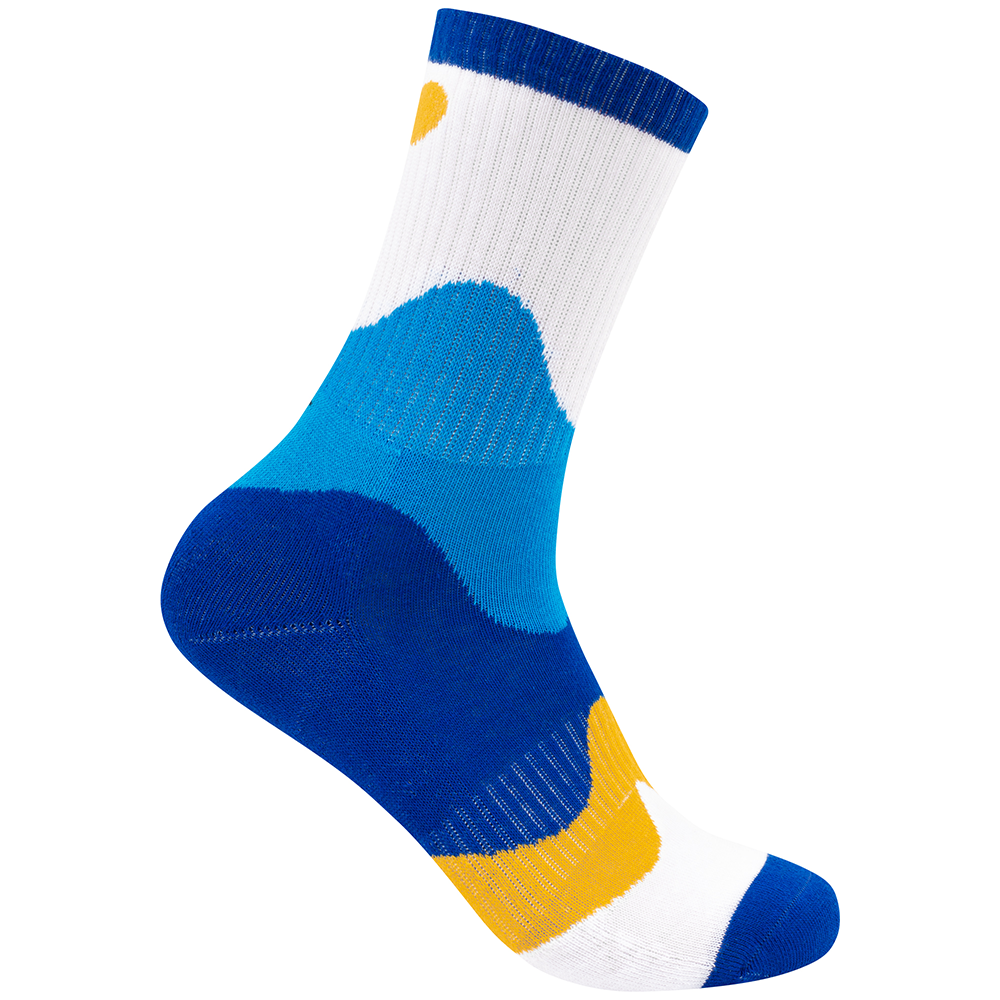 Butterfly Socks Ebina Blauw