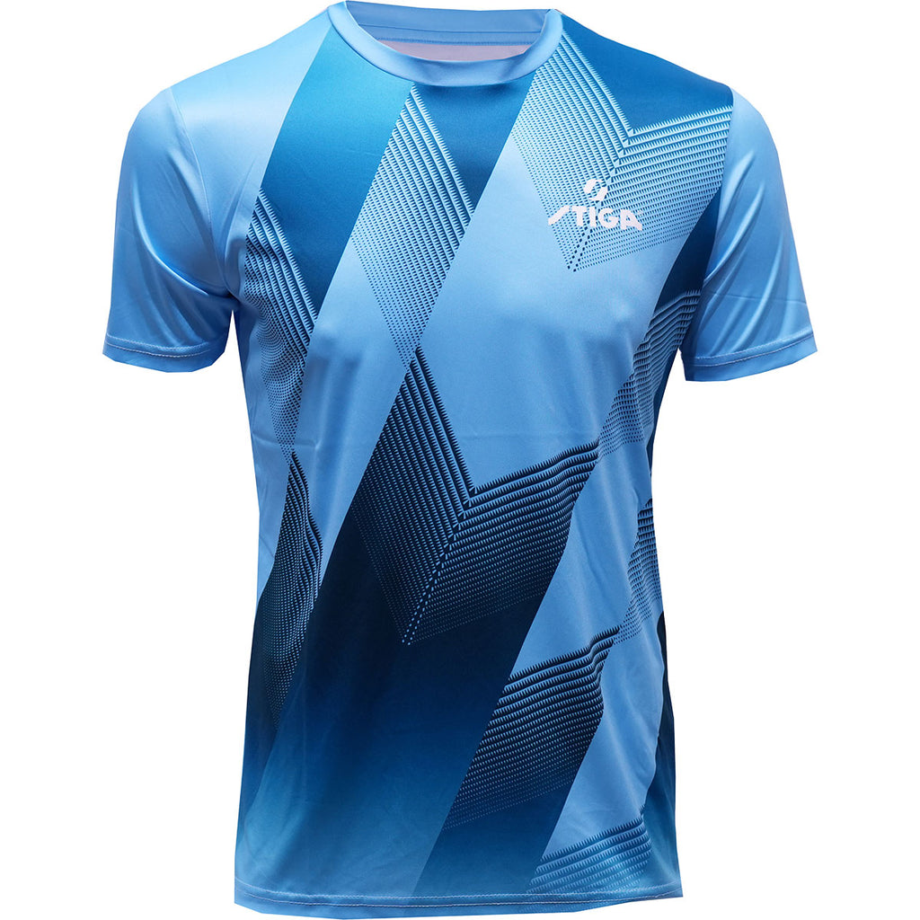 Stiga T-Shirt Pro Sky/Green