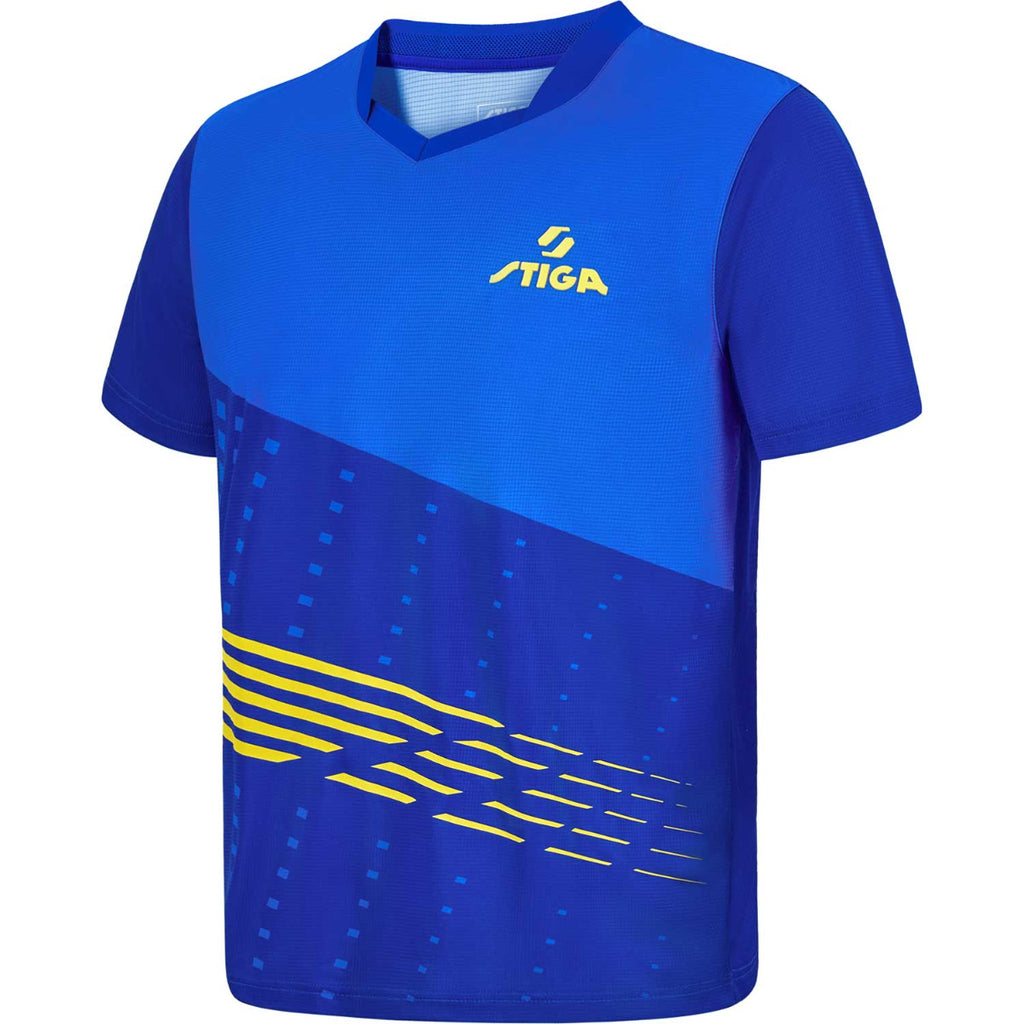 Stiga Shirt Neptune Blue/Yellow