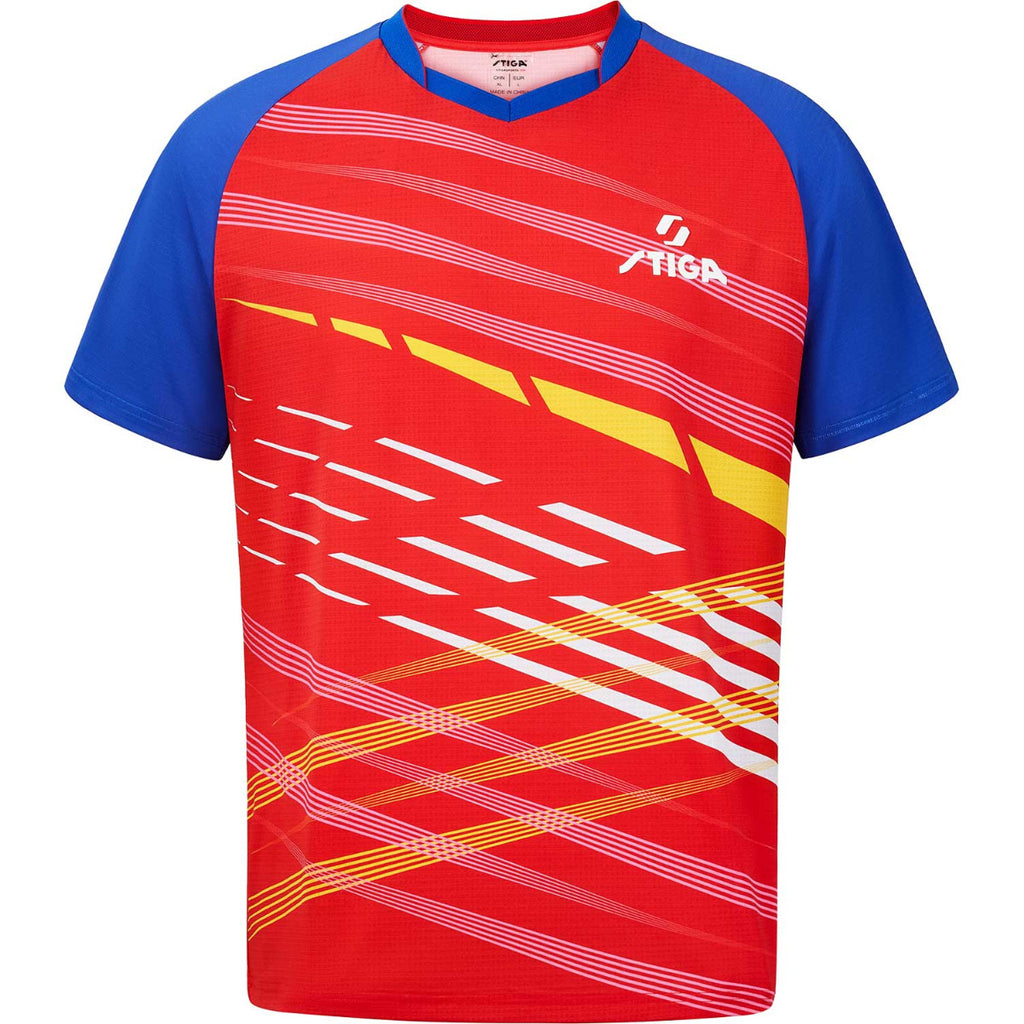 Stiga Shirt Pluton Red/Blue