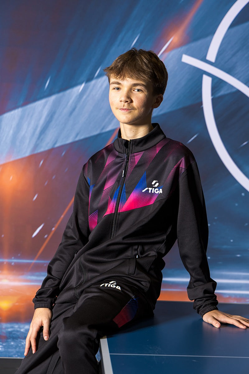 Stiga Jacket Horizon Black/Pink