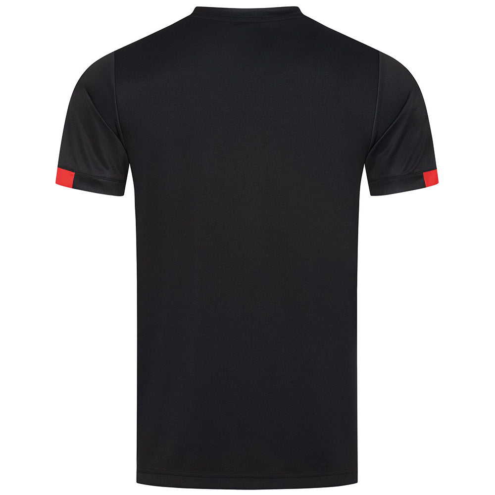 Donic T-Shirt Cream Black/Red