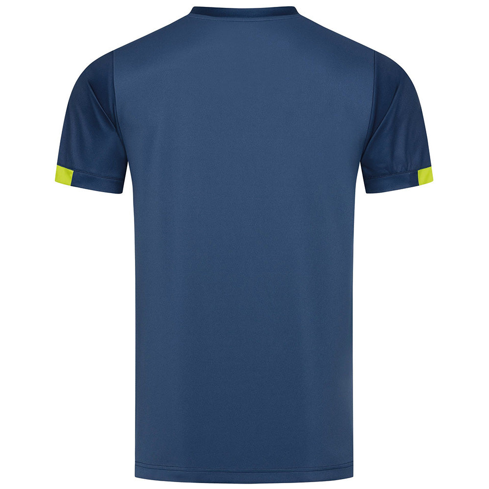 Donic T-Shirt Cream Navy/Lime