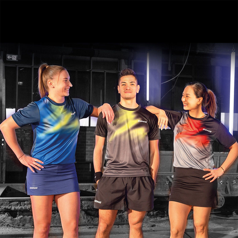 Donic T-Shirt Furious Navy/Lime