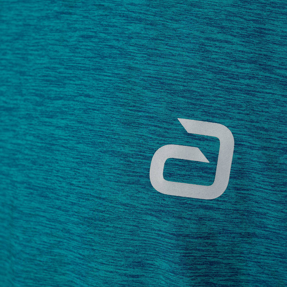 Andro T-Shirt Melange Alpha Green/Blue