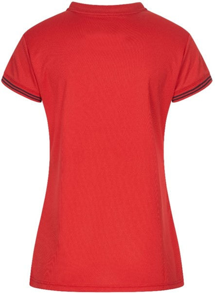 Butterfly Shirt Puren Lady Rood